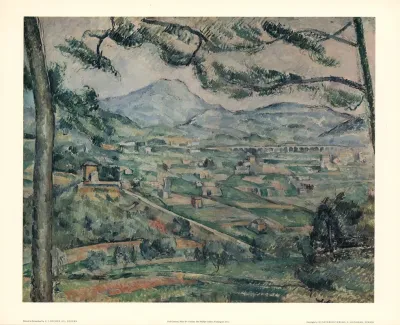 Paul Cezanne Mont Ste Victoire