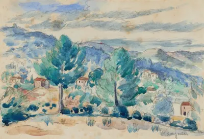 Paysage A Saint Tropez 2