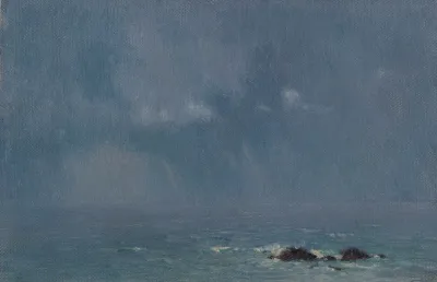 Paysage Aux Deux Rochers