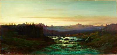Paysage De Montagnes Mountain Landscape