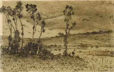 Paysage De Saint Prive