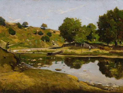 Paysage Ensoleille