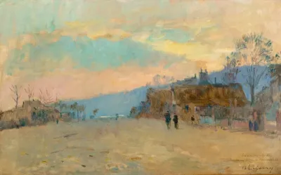 Paysage Pres De Rouen