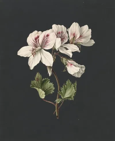Pelargonium Album Bicolor
