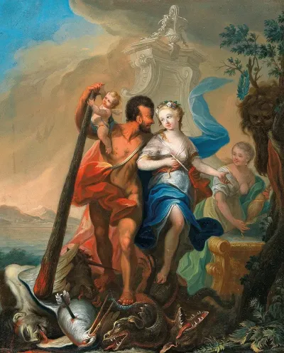 Perseus Saving Andromeda