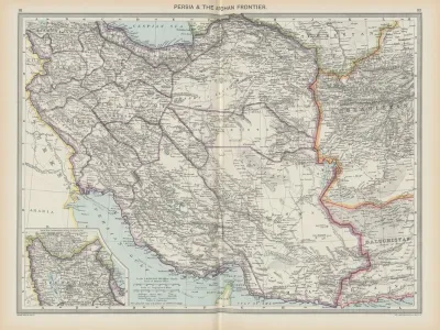 Persia And The Afghan Frontier