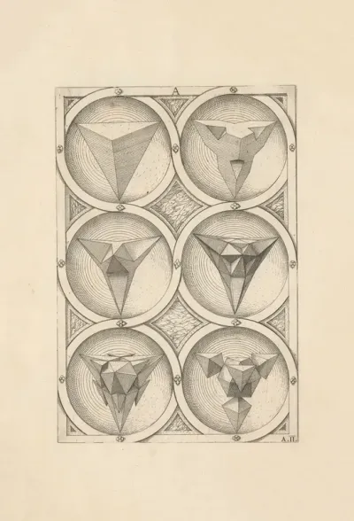 Perspectiva Corporum Regularium Perspective Of Regular Solids Pl 04