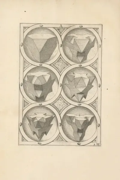 Perspectiva Corporum Regularium Perspective Of Regular Solids Pl 05