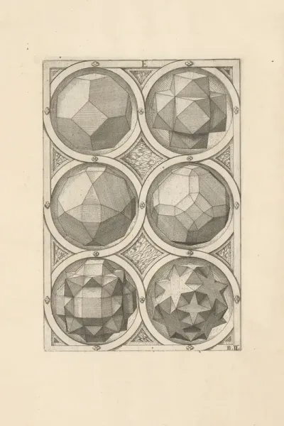 Perspectiva Corporum Regularium Perspective Of Regular Solids Pl 08