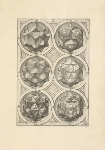 Perspectiva Corporum Regularium Perspective Of Regular Solids Pl 15