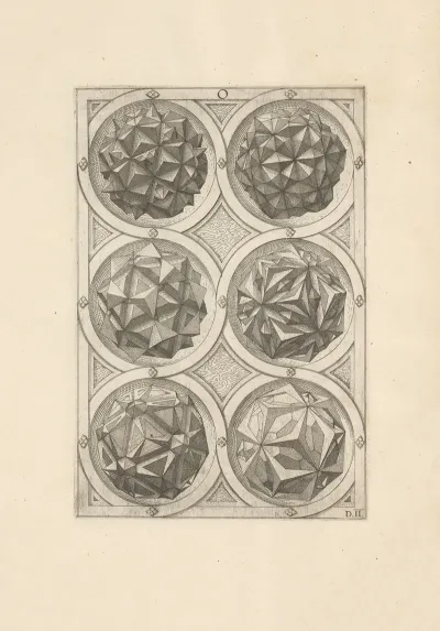 Perspectiva Corporum Regularium Perspective Of Regular Solids Pl 16