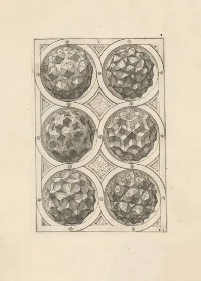 Perspectiva Corporum Regularium Perspective Of Regular Solids Pl 20