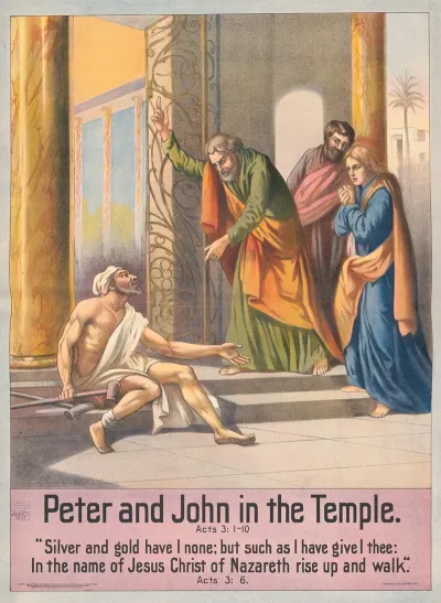 Peter And John In The Temple 2