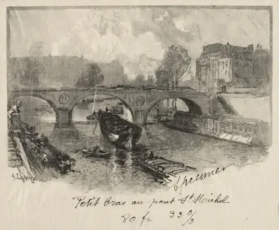 Petit Bras Au Pont St Michel