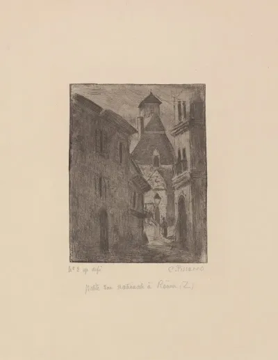 Petite Rue Nationale A Rouen