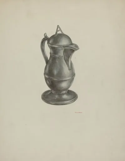 Pewter Jar