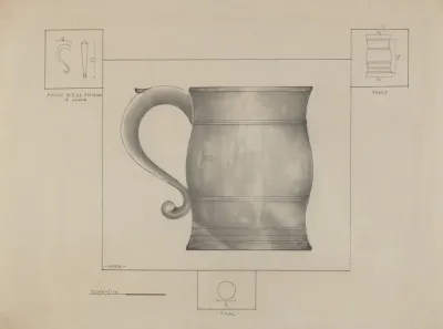Pewter Mug 20