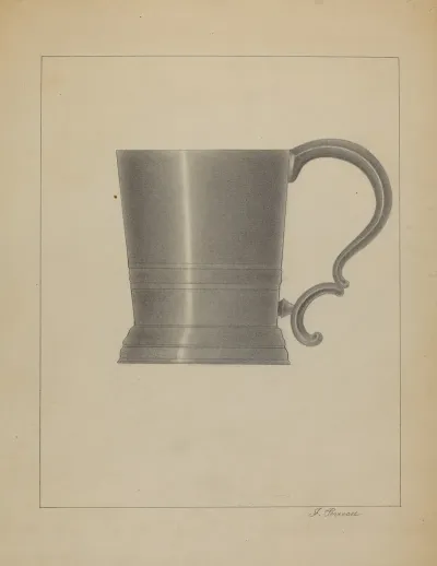 Pewter Mug 8