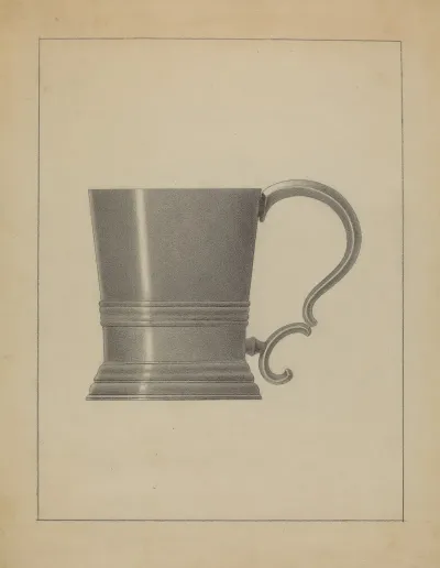 Pewter Mug 9