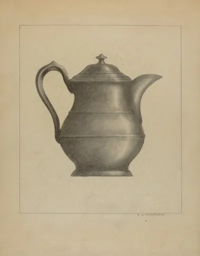 Pewter Pitcher 26