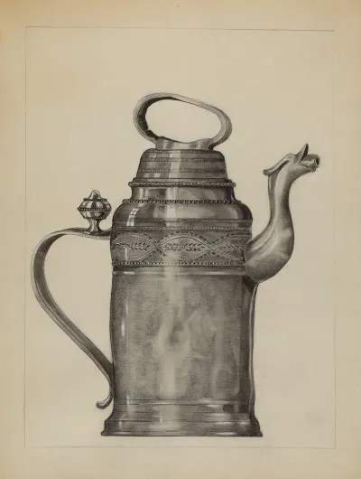Pewter Pitcher