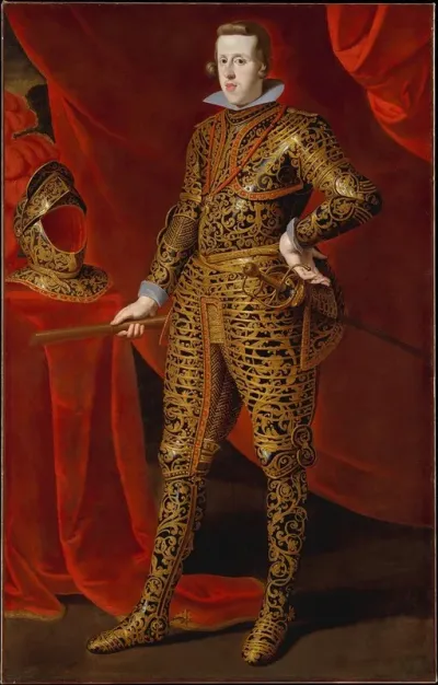 Philip Iv In Parade Armor