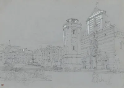 Piazza Del Duomo Messina Sicily
