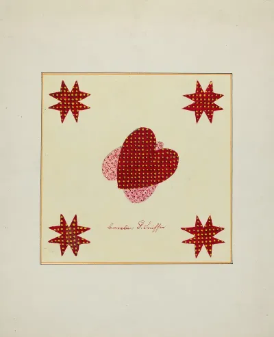 Pieced Autograph Quilt 1 Piece 11
