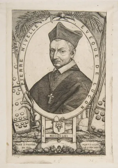 Pierre Nivelle Bishop Of Lucon After Lasne