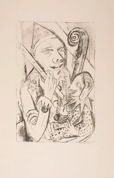 Pierrot And Mask