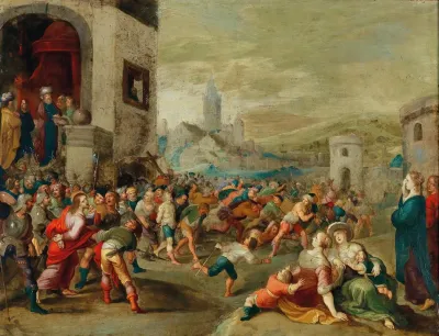 Pilate Washing His Hands In Innocence
