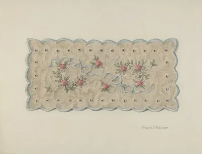 Pin Cushion Doily