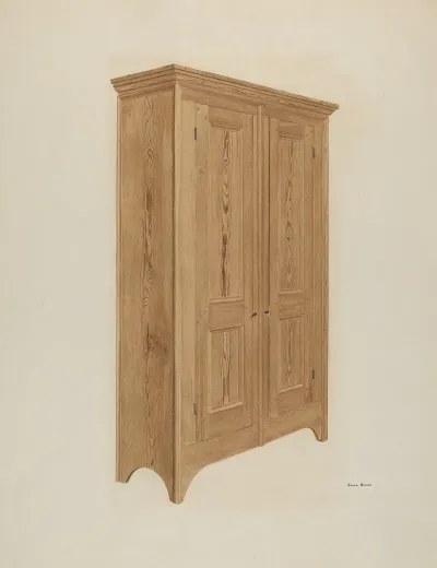 Pine Wardrobe