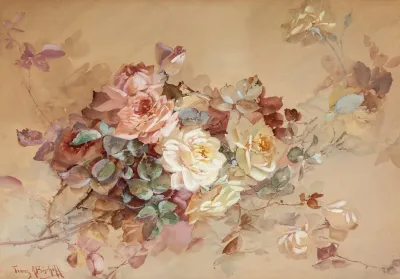 Pink And Yellow Roses