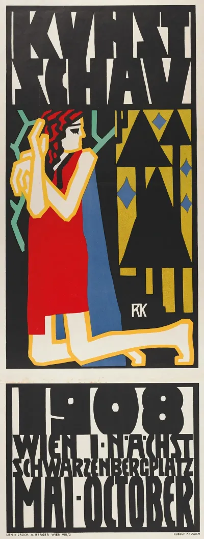Plakat Kunstschau