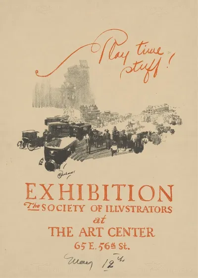 Play Time Stuff Exhibition The Society Of Illustrators At The Art Center
