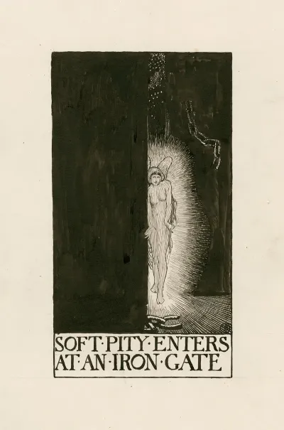 Poems Soft Pity Enters At An Iron Gate