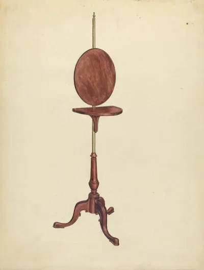 Pole Screen And Candlestand 2