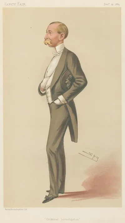 Policemen Criminal Investigation Mr Charles Edward Howard Vincent December 22 1883