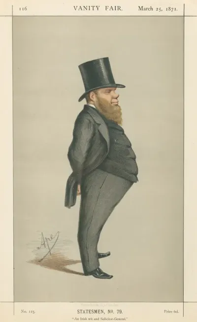 Politicians An Irish Wit And Solicitor General Mr Richard Dowse March 25 1871
