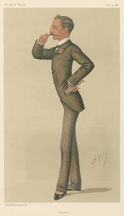 Politicians Croydon The Hon Sidney Herbert 11 December 1886