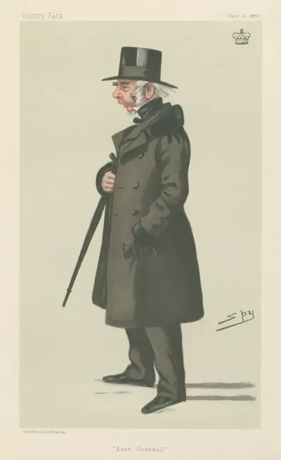 Politicians East Cornwall Lord Robartes 4 February 1882