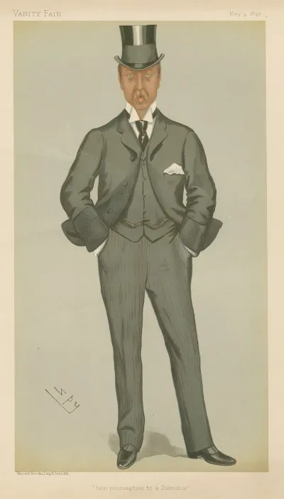 Politicians Heir Presumptive To A Dukedom Mr Victor Cavendish May 9 1896