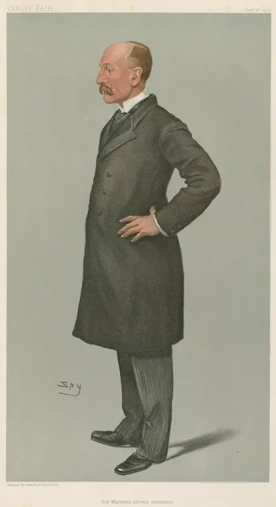 Politicians Her Majestys Private Secretary Colonel Sir Arthur John Brigge September 6 1900