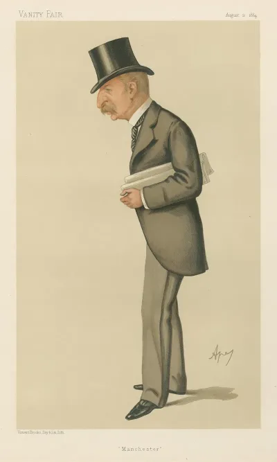 Politicians Manchester Mr John Skagg 2 August 1884