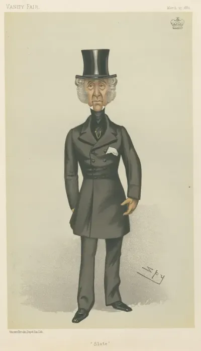 Politicians Slate Lord Penthyn 25 March 1882
