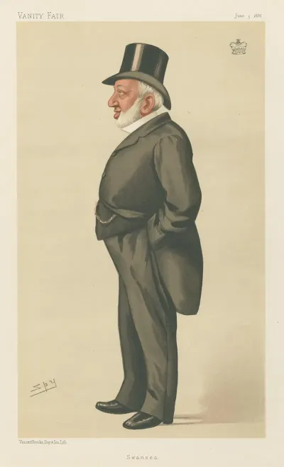 Politicians Sweansea Sir Henry Hussey Vivian 5 June 1886