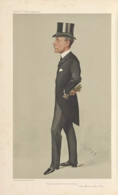 Politicians The Princesss Private Secretary Hon Alexander Nelson Hood 25 October 1905