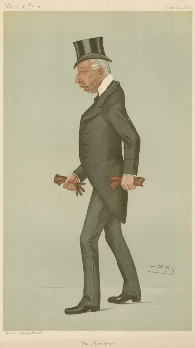 Politicians West Hampshire William Bramston Beach June 27 1895