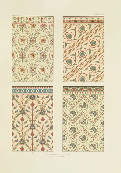 Polychromatic Decoration As Applied To Buildings In The Mediaeval Styles Pl 12